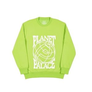Palace Planet Crew XL - Lime